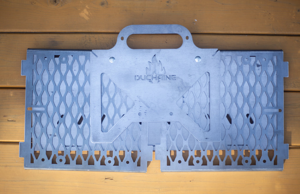 L'AVENTURIER_Grill portable au charbon de bois (30cm x 60cm)