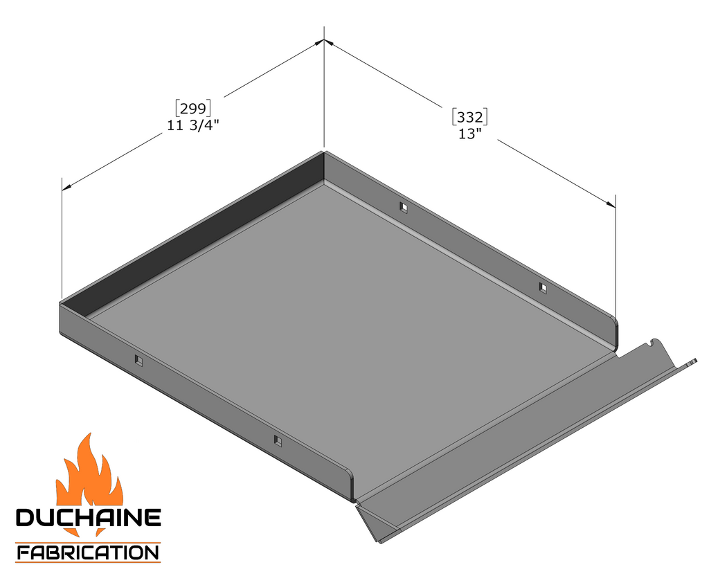 Plaque de cuisson (30cm x 33cm)
